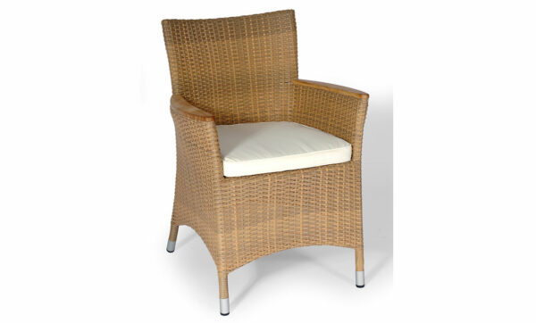 Galette pour fauteuil en fibre synthétique