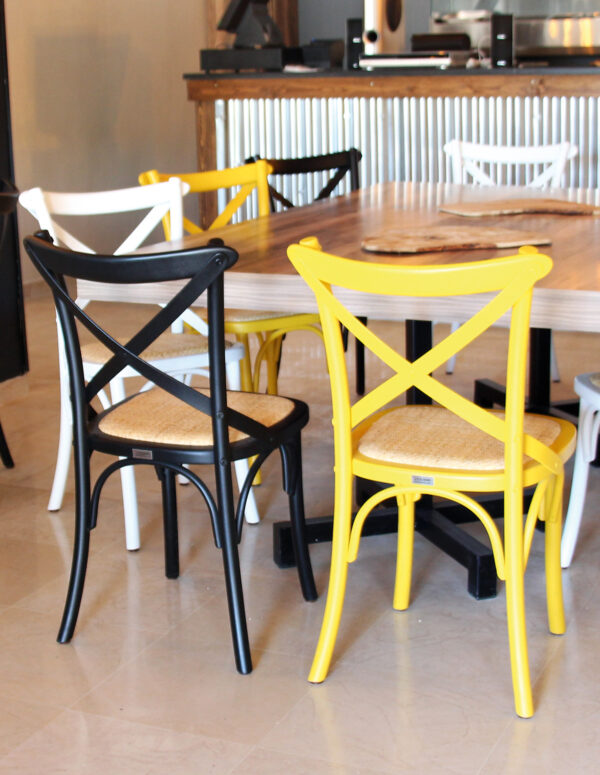 CROSS CHAIR EN BOIS – Image 2