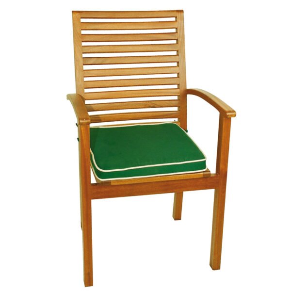 Galette pour fauteuil en bois
