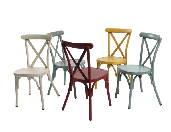 MULTICOLOR CROSS CHAIR – Image 4