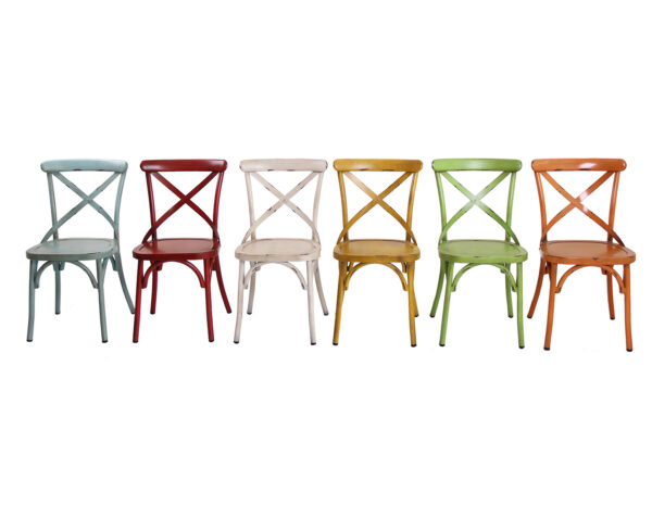 MULTICOLOR CROSS CHAIR – Image 3